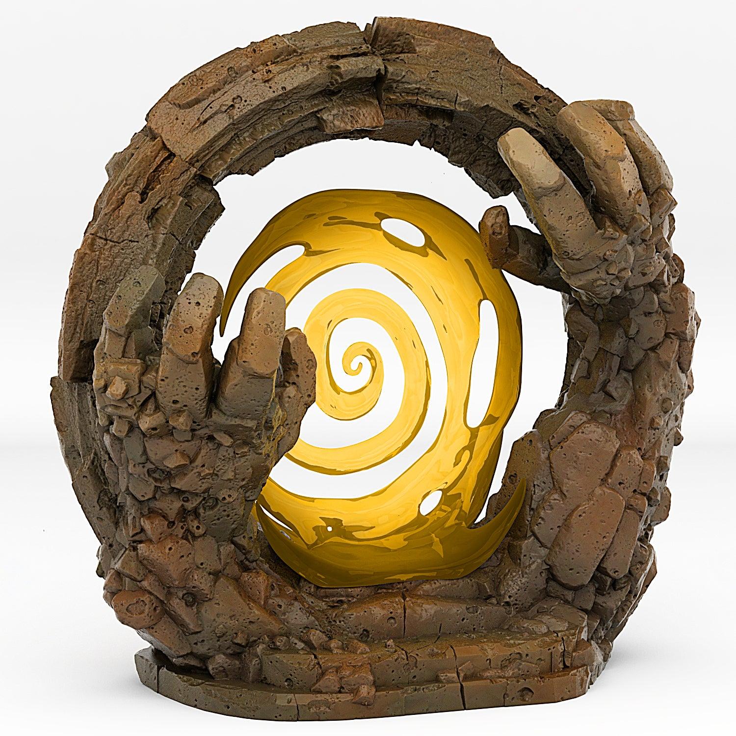 3D Printed Fantastic Portals and Effects Golem Portal 28mm - 32mm D&D Wargaming - 3D Printing Boss 