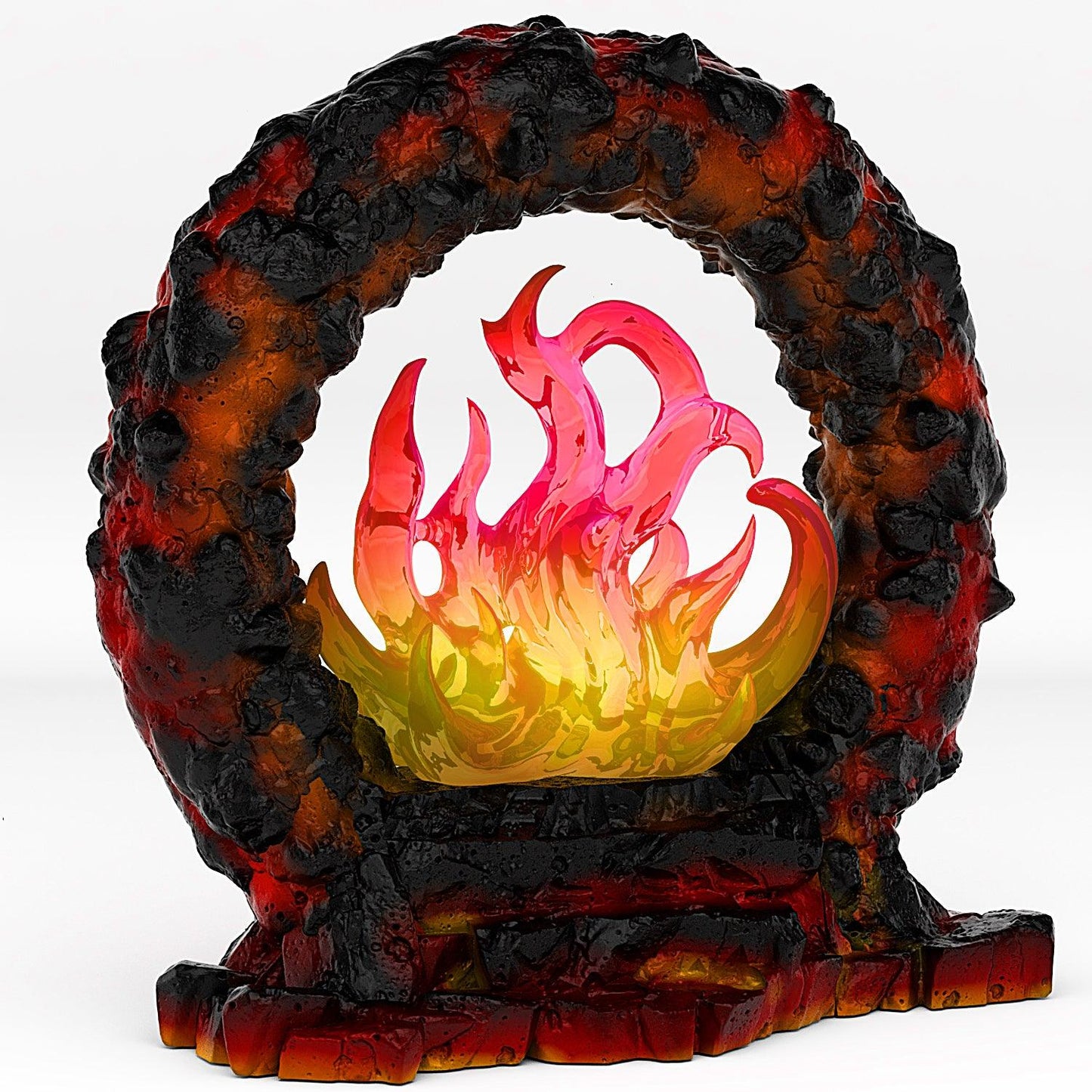 3D Printed Fantastic Portals and Effects Lava Portal 28mm - 32mm D&D Wargaming - 3D Printing Boss 