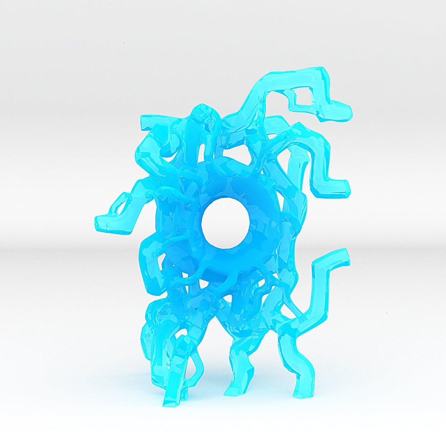 3D Printed Fantastic Portals and Effects Martian Pipes Portal 28mm - 32mm D&D Wargaming - 3D Printing Boss 