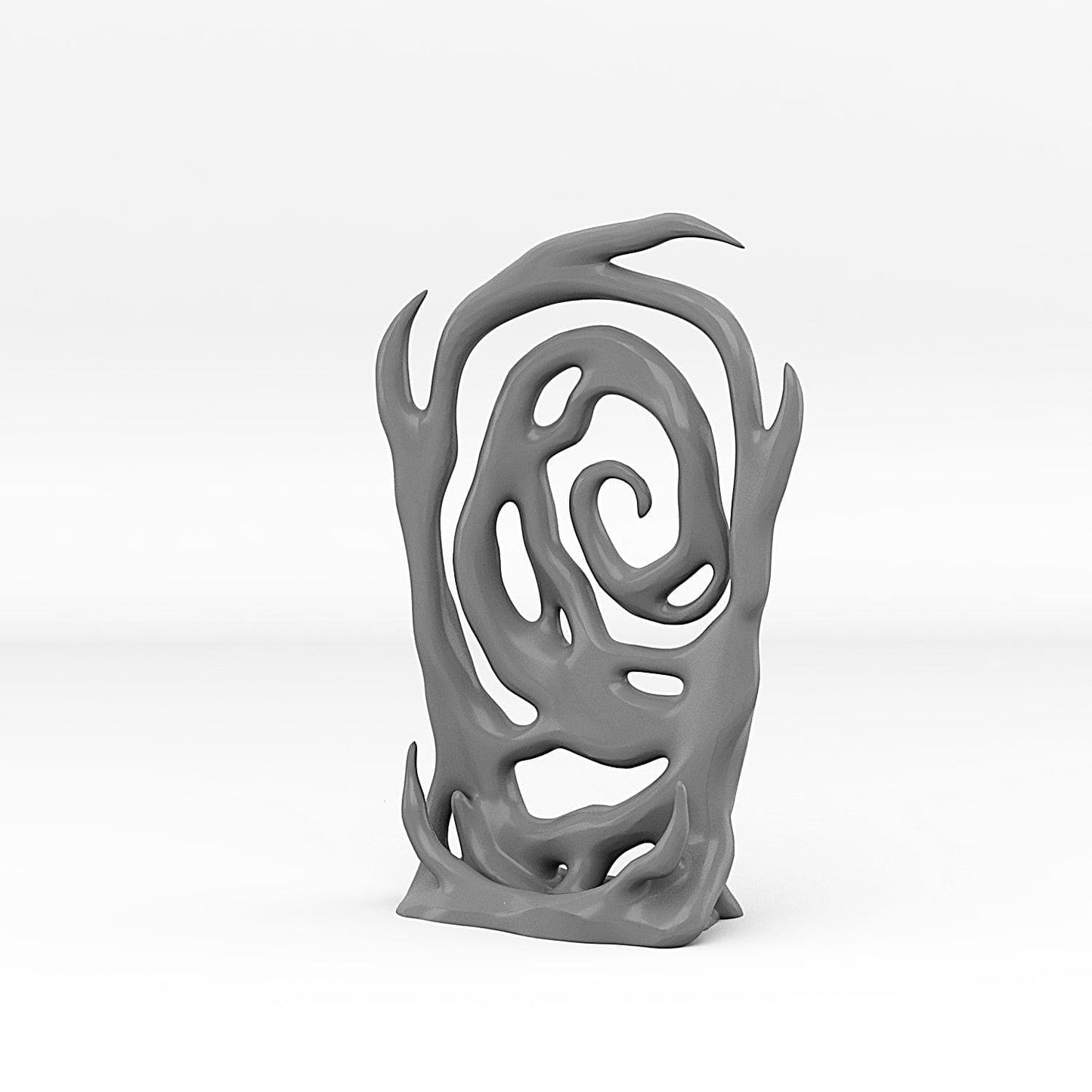 3D Printed Fantastic Portals and Effects Mushrooms Portal 28mm - 32mm D&D Wargaming - 3D Printing Boss 