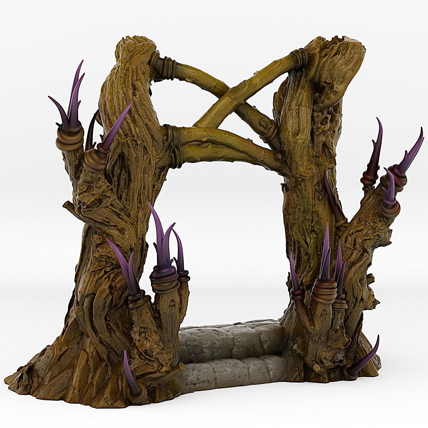 3D Printed Fantastic Portals and Effects Witch Portal 28mm - 32mm D&D Wargaming - 3D Printing Boss 
