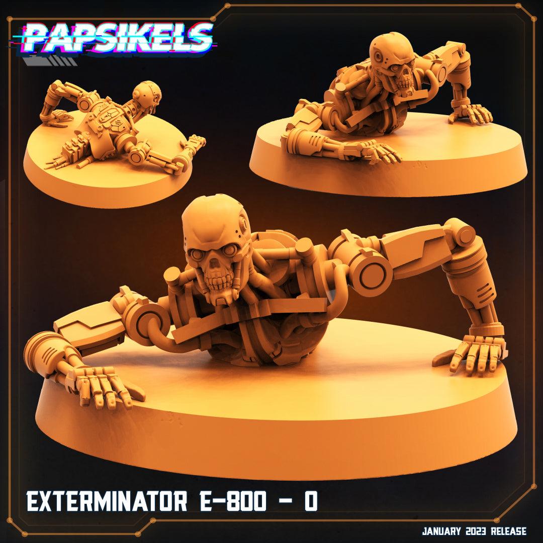 3D Printed Papsikels Cyberpunk Sci-Fi - E-1000 Annihilator - O - 28mm 32mm - 3D Printing Boss 