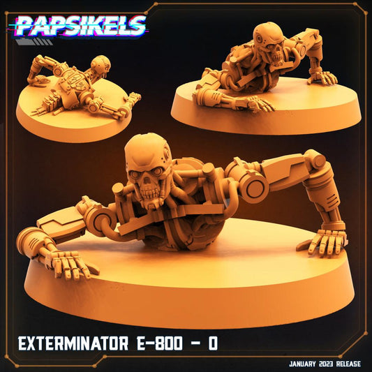 3D Printed Papsikels Cyberpunk Sci-Fi - E-1000 Annihilator - O - 28mm 32mm - 3D Printing Boss 
