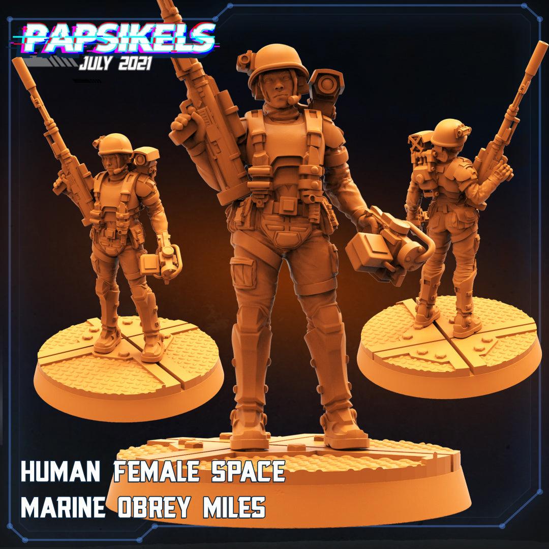 3D Printed Papsikels Cyberpunk Sci-Fi Fireteam Alkasid Set - 28mm 32mm - 3D Printing Boss 