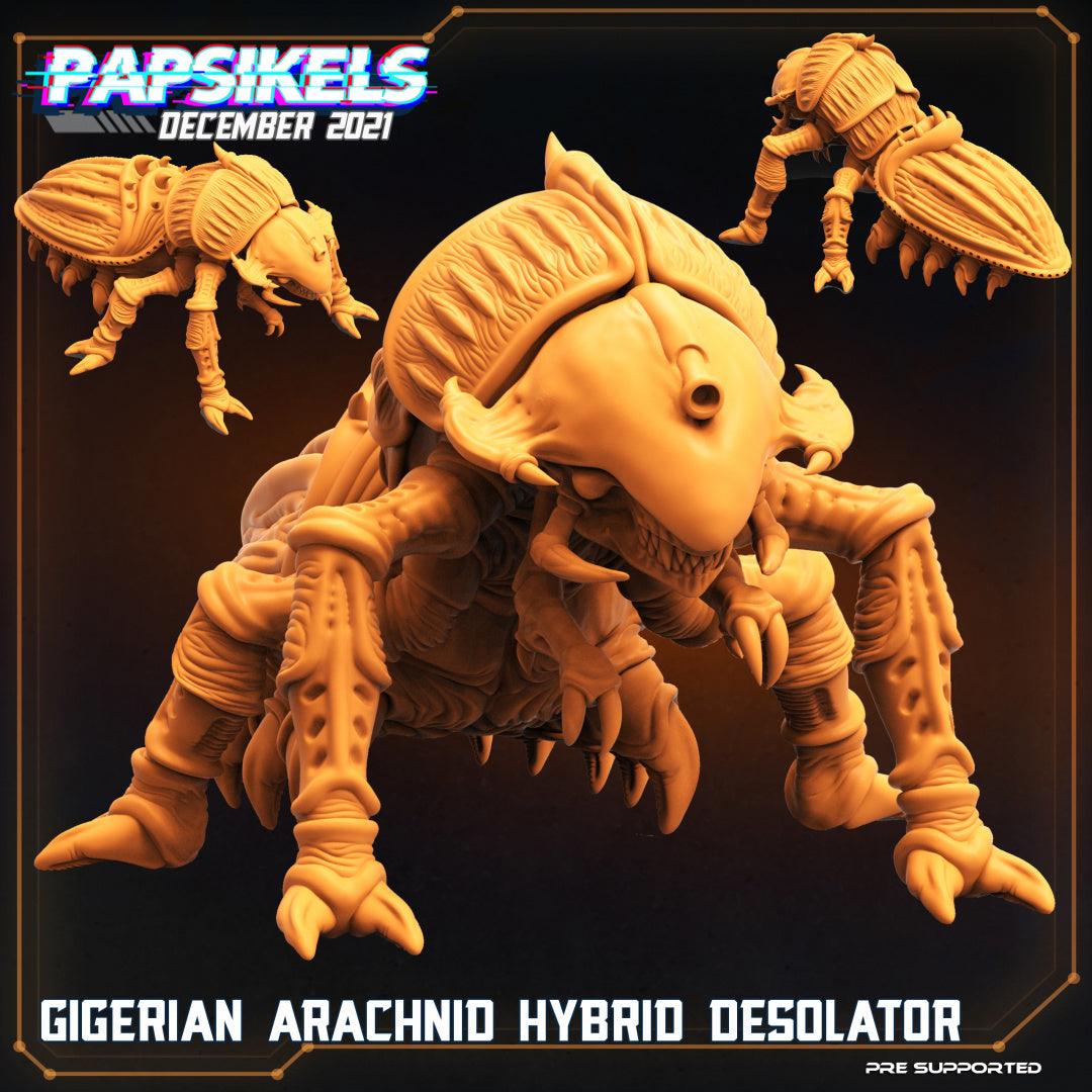 3D Printed Papsikels Cyberpunk Sci-Fi Gigerian Arachnid Hybrid Desolator - 28mm 32mm - 3D Printing Boss 