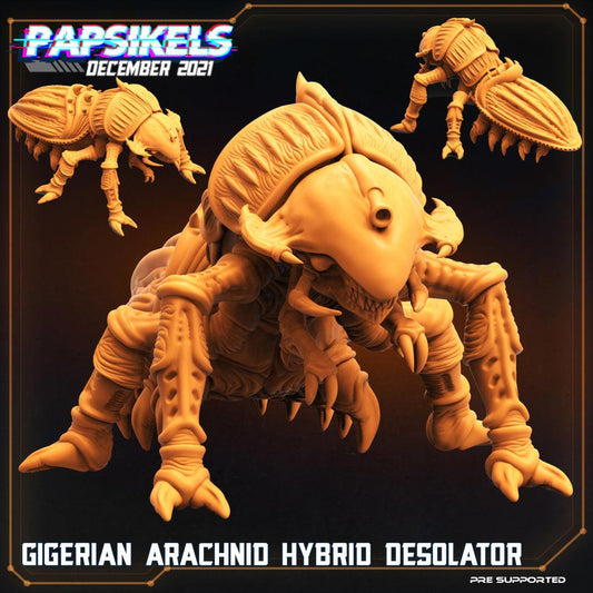 3D Printed Papsikels Cyberpunk Sci-Fi Gigerian Arachnid Hybrid Desolator - 28mm 32mm - 3D Printing Boss 