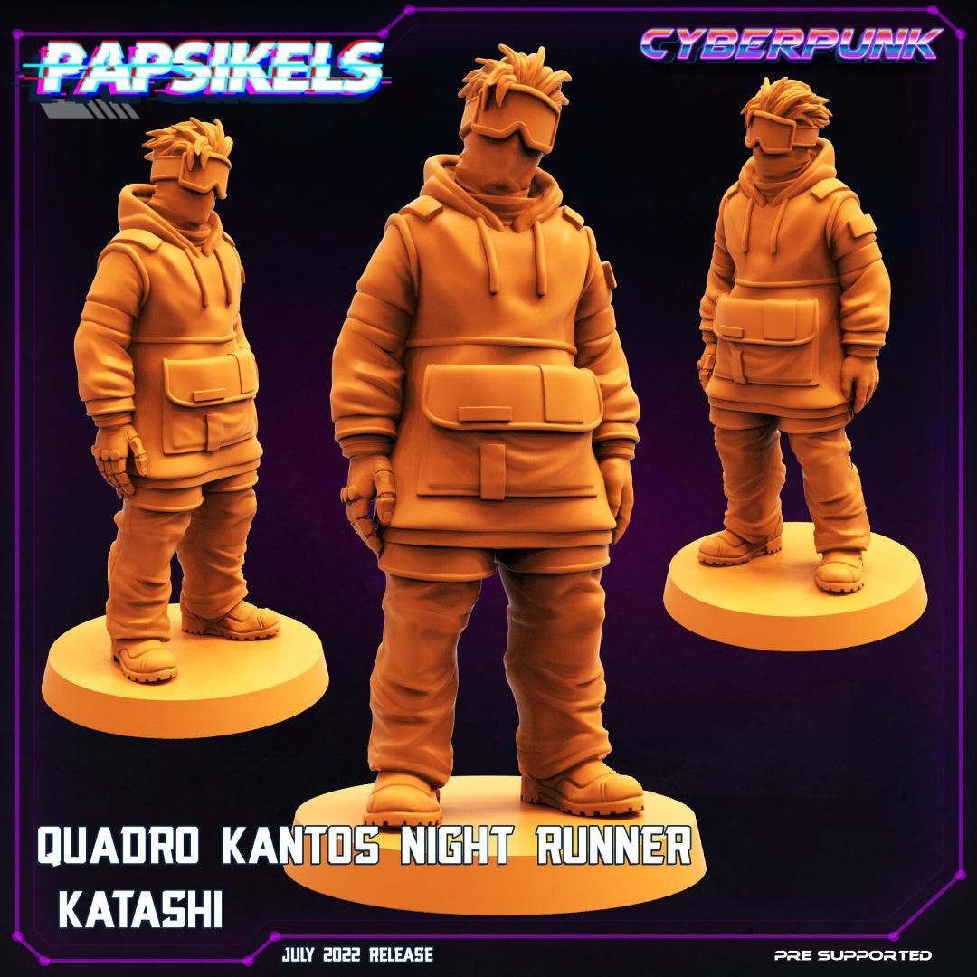 3D Printed Papsikels Cyberpunk Sci-Fi Quadro Kantos Set - 28mm 32mm - 3D Printing Boss 