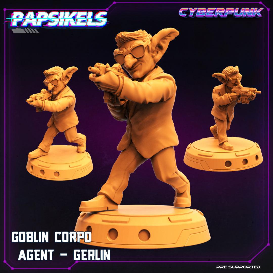 3D Printed Papsikels Sci-Fi Goblin Heist Set Corpo World  - 28mm 32mm - 3D Printing Boss 