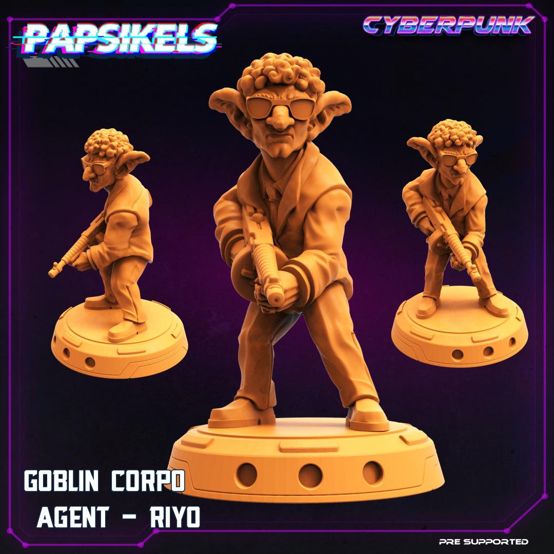 3D Printed Papsikels Sci-Fi Goblin Heist Set Corpo World  - 28mm 32mm - 3D Printing Boss 