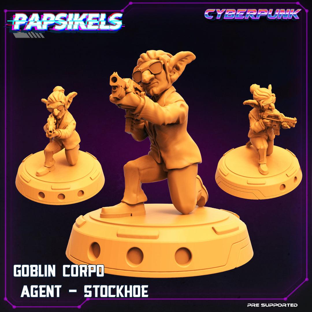 3D Printed Papsikels Sci-Fi Goblin Heist Set Corpo World  - 28mm 32mm - 3D Printing Boss 