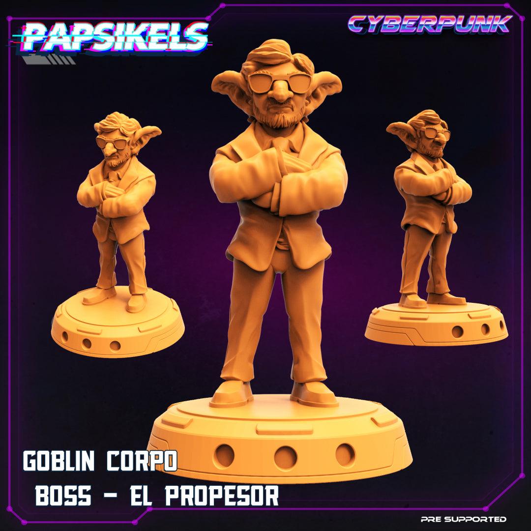 3D Printed Papsikels Sci-Fi Goblin Heist Set Corpo World  - 28mm 32mm - 3D Printing Boss 