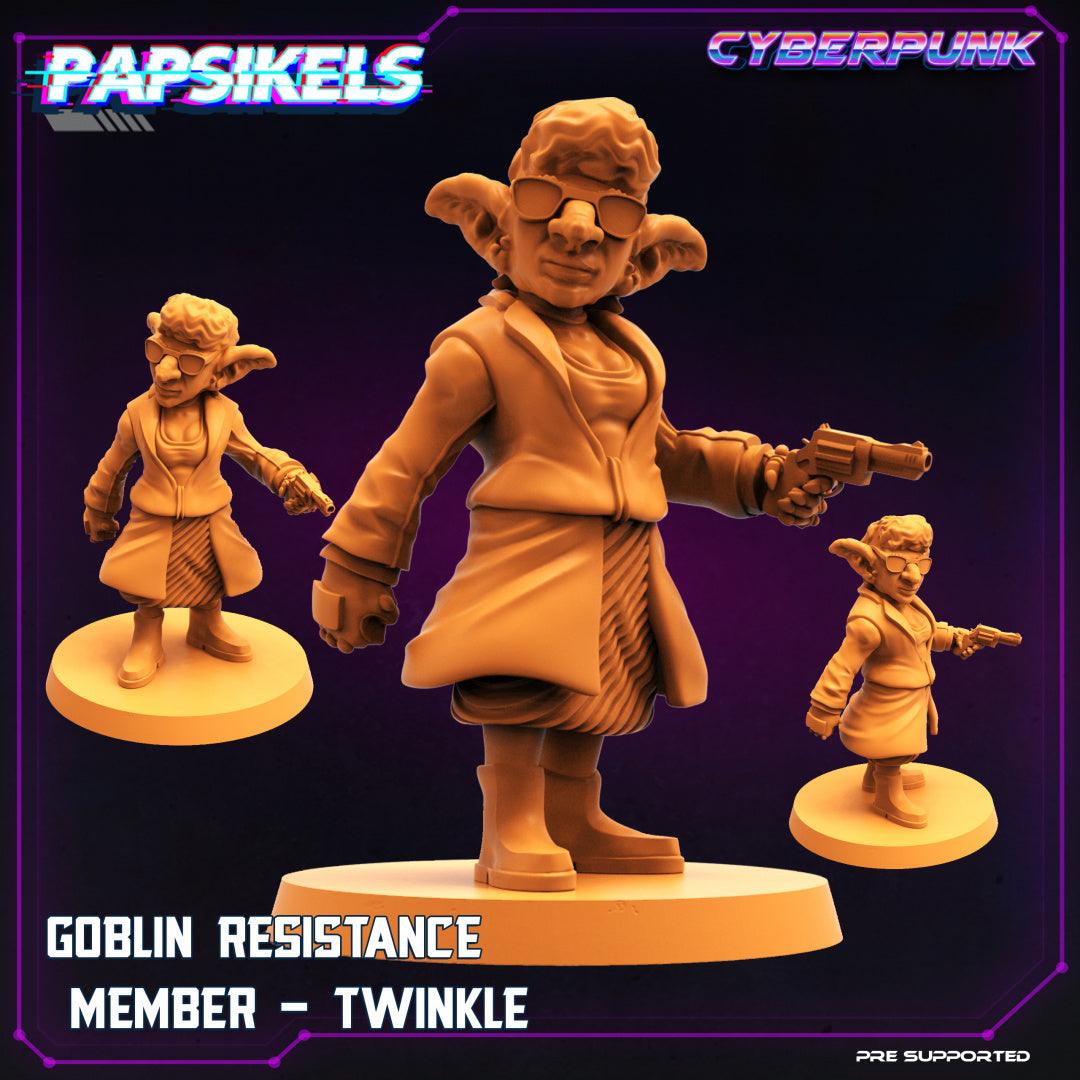 3D Printed Papsikels Sci-Fi Goblin Resistance Set Virtua Corpo World  - 28mm 32mm - 3D Printing Boss 