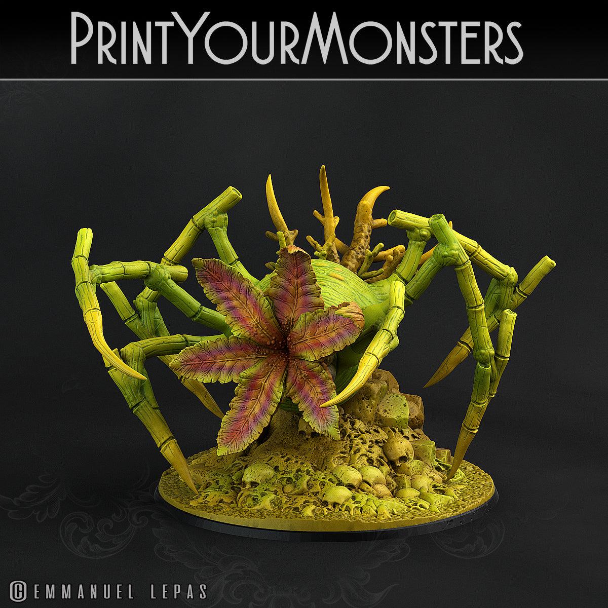 3D Printed Print Your Monsters  Carniflora Jungle Predators Set 28mm - 32mm D&D Wargaming - 3D Printing Boss 