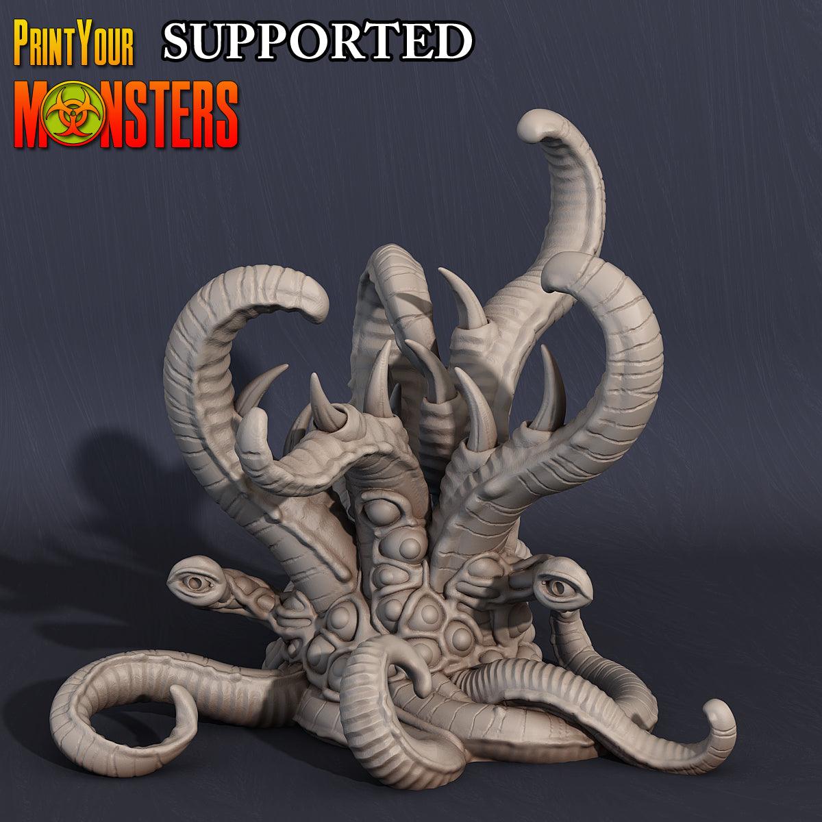 3D Printed Print Your Monsters Chaos Beast Creature Pack Full Set 28mm - 32mm D&D Wargaming - 3D Printing Boss 