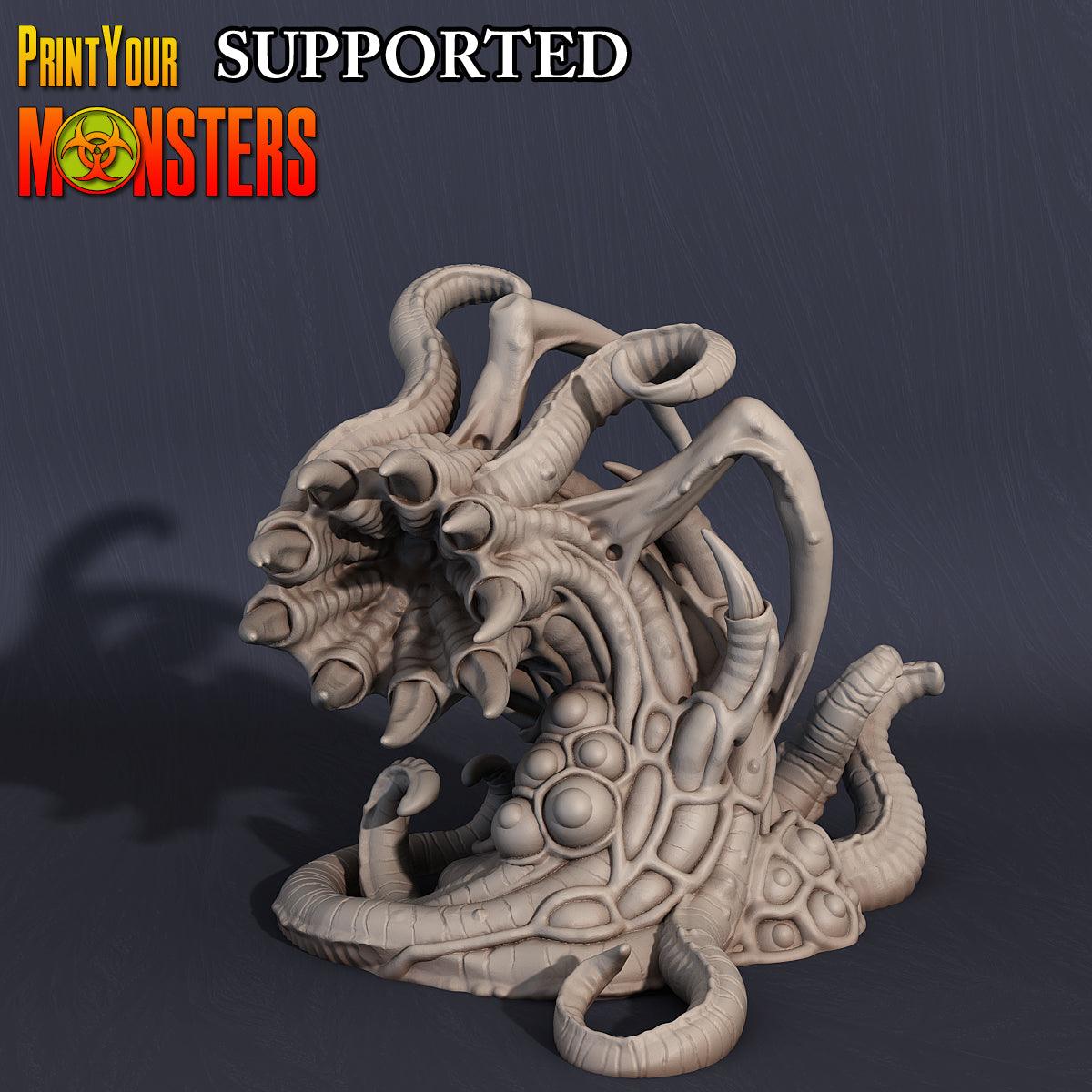 3D Printed Print Your Monsters Chaos Creature Set 28mm - 32mm D&D Wargaming - 3D Printing Boss 