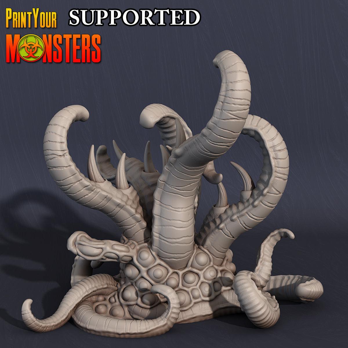 3D Printed Print Your Monsters Chaos Creature Set 28mm - 32mm D&D Wargaming - 3D Printing Boss 