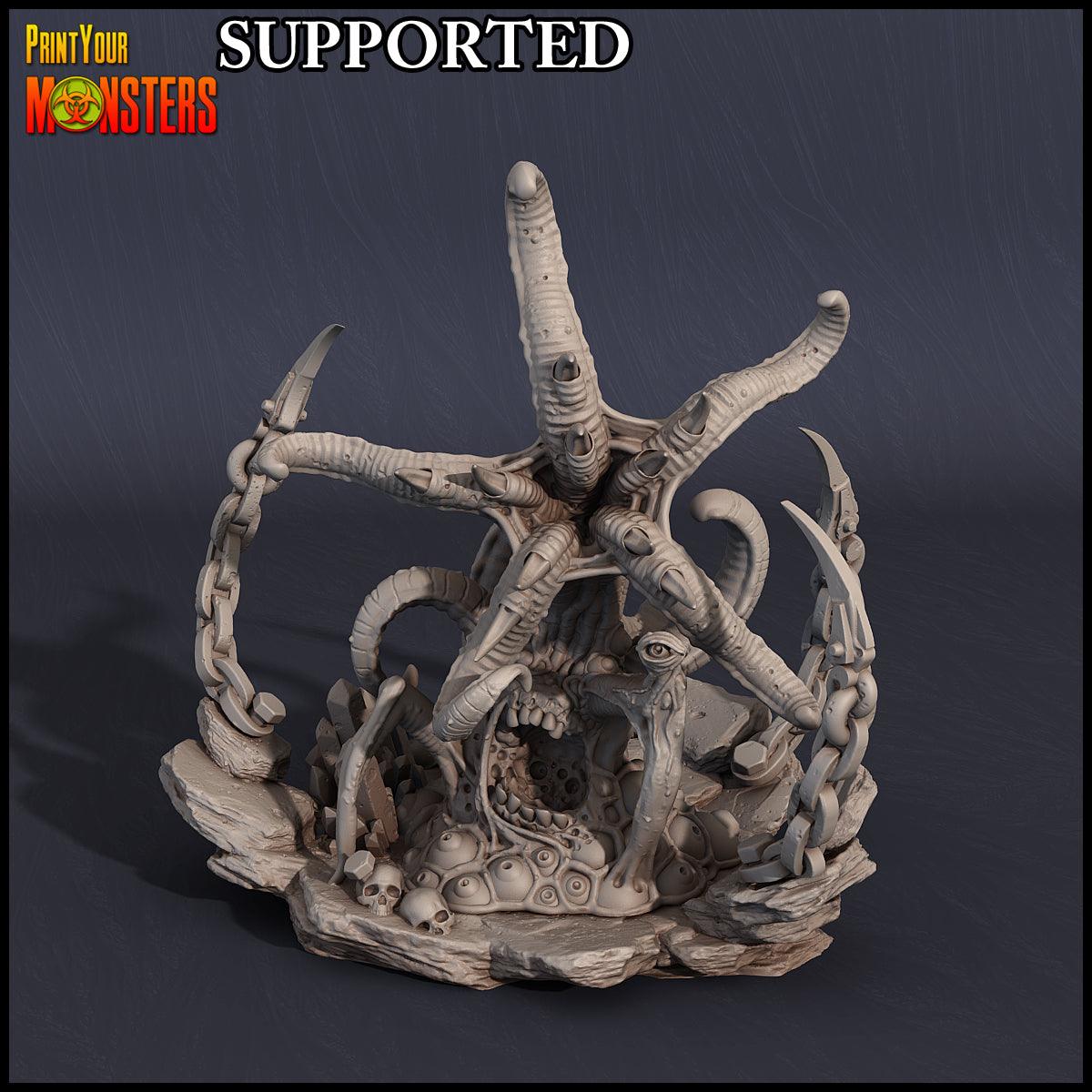 3D Printed Print Your Monsters Chaos Creature Set 28mm - 32mm D&D Wargaming - 3D Printing Boss 