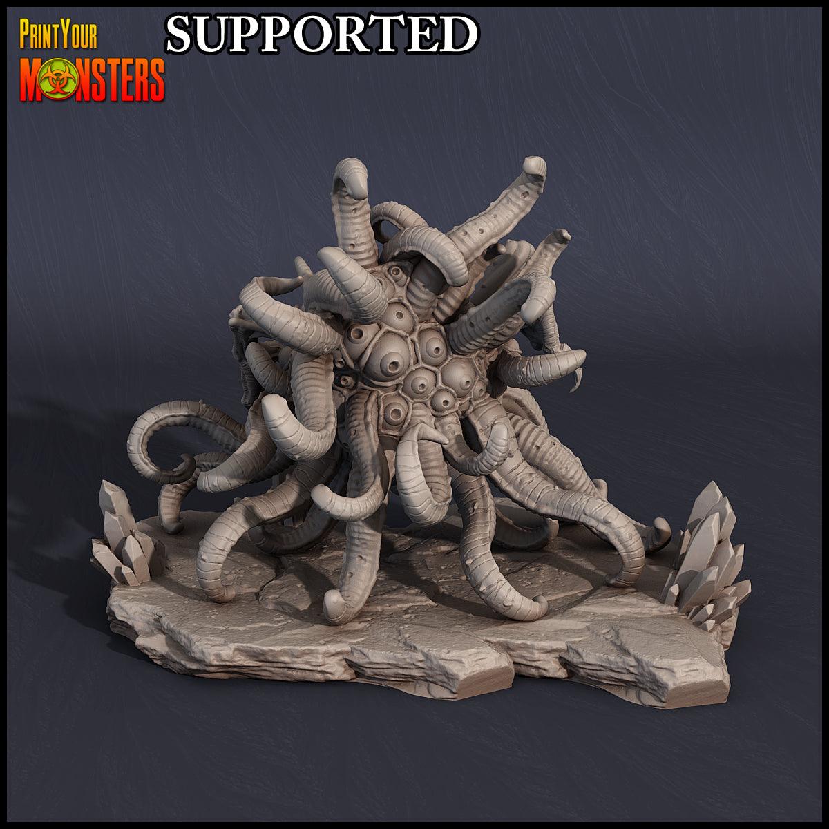 3D Printed Print Your Monsters Chaos Creature Set 28mm - 32mm D&D Wargaming - 3D Printing Boss 