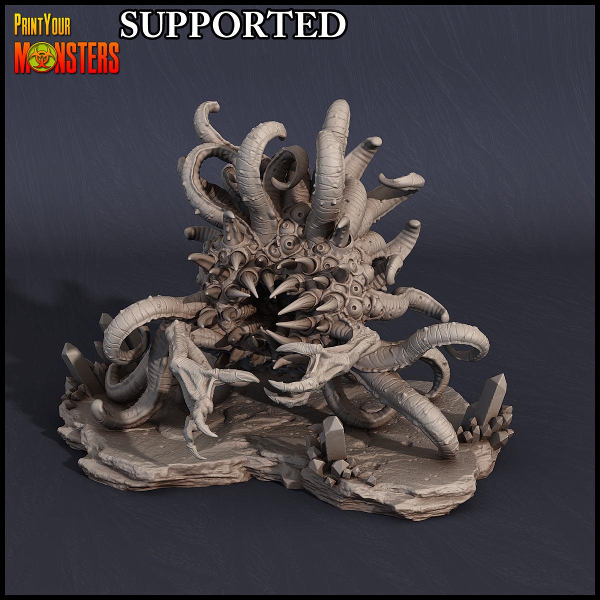 3D Printed Print Your Monsters Chaos Creature Set 28mm - 32mm D&D Wargaming - 3D Printing Boss 