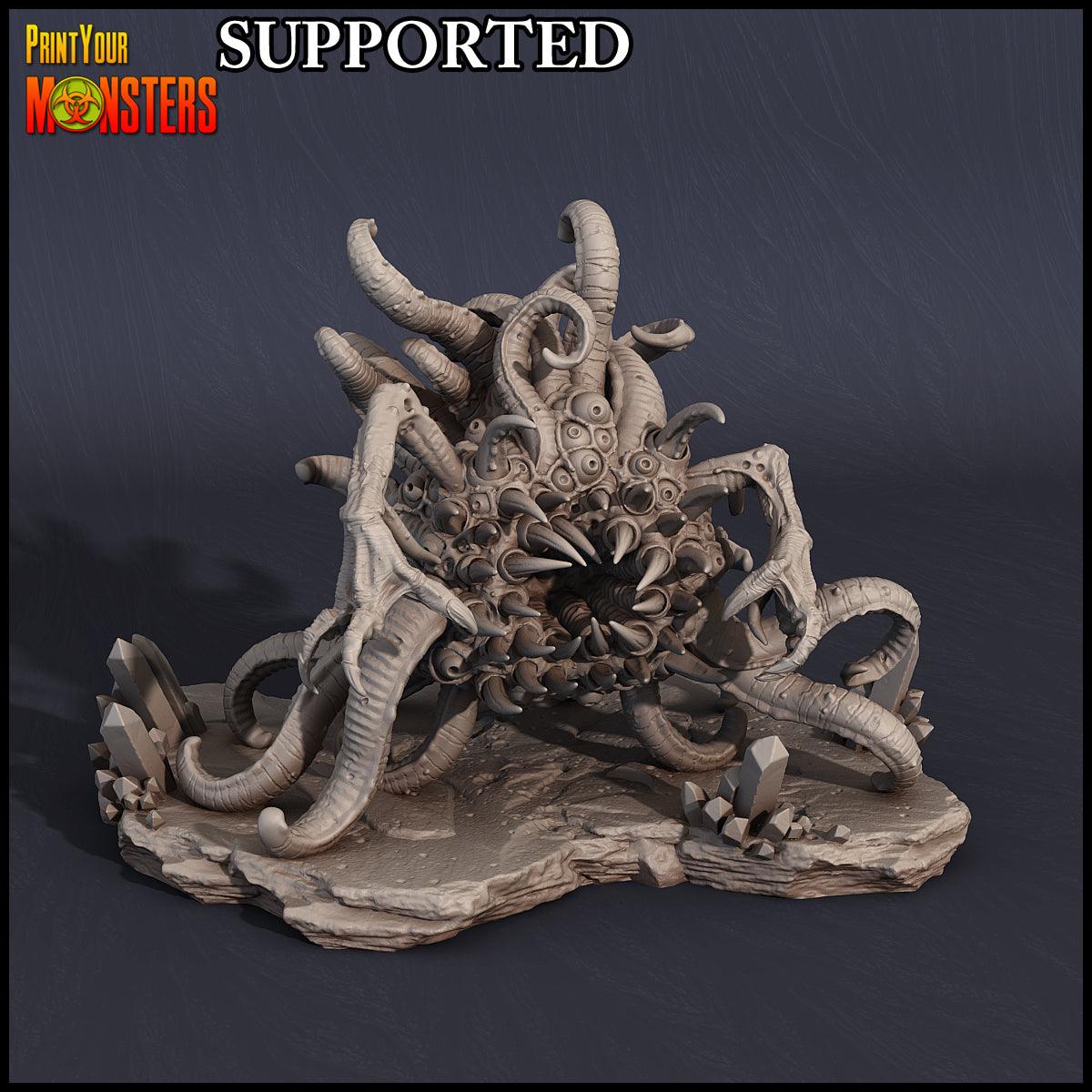 3D Printed Print Your Monsters Chaos Creature Set 28mm - 32mm D&D Wargaming - 3D Printing Boss 