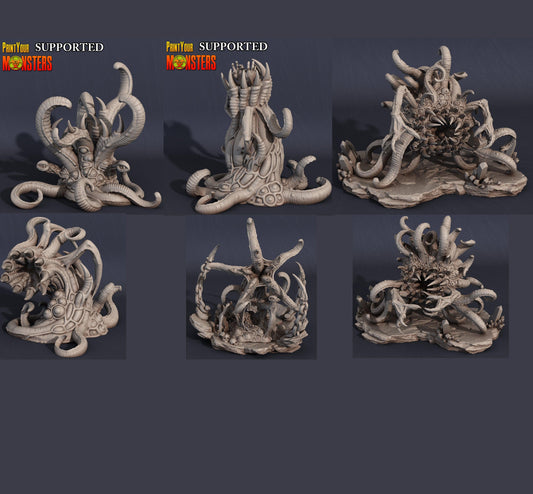3D Printed Print Your Monsters Chaos Creature Set 28mm - 32mm D&D Wargaming - 3D Printing Boss 