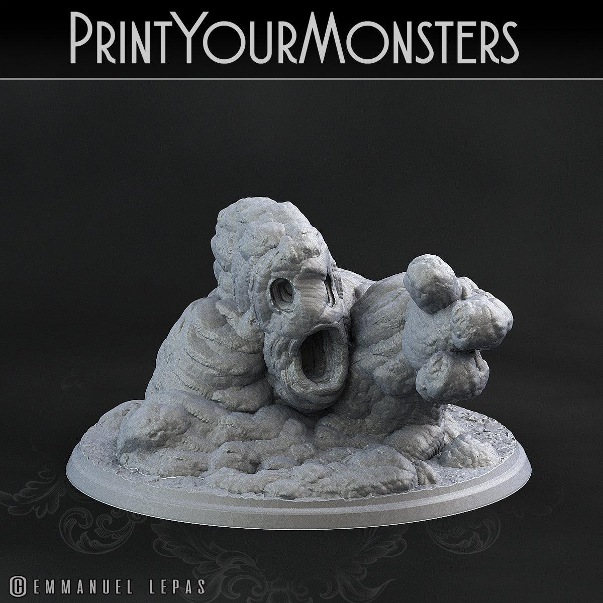 3D Printed Print Your Monsters Clay Golems - Total Golems 28mm - 32mm D&D Wargaming - 3D Printing Boss 