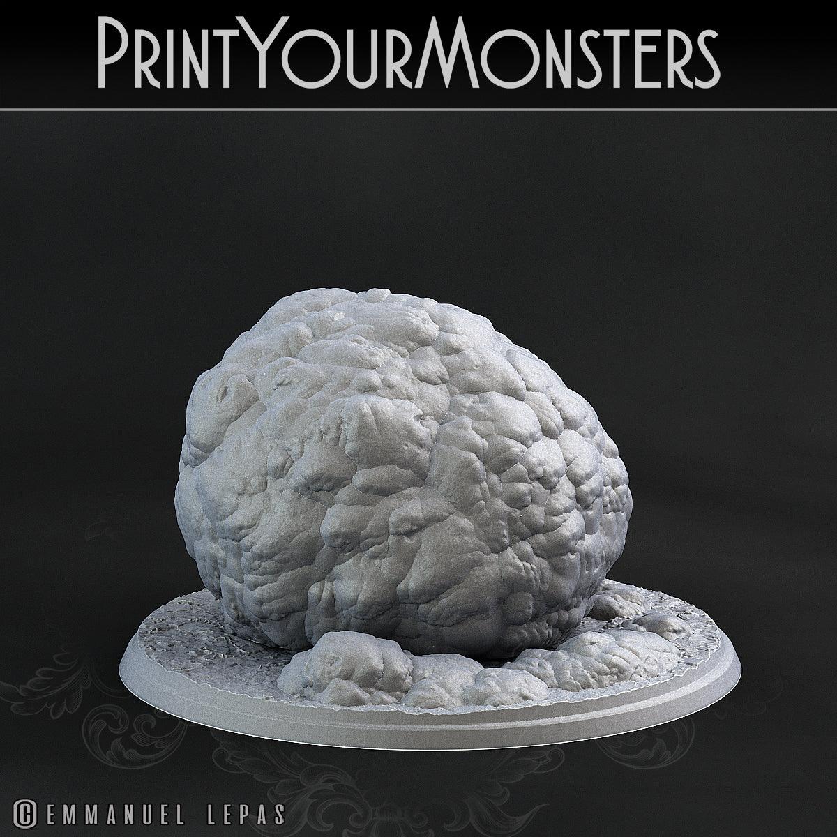 3D Printed Print Your Monsters Clay Golems - Total Golems 28mm - 32mm D&D Wargaming - 3D Printing Boss 