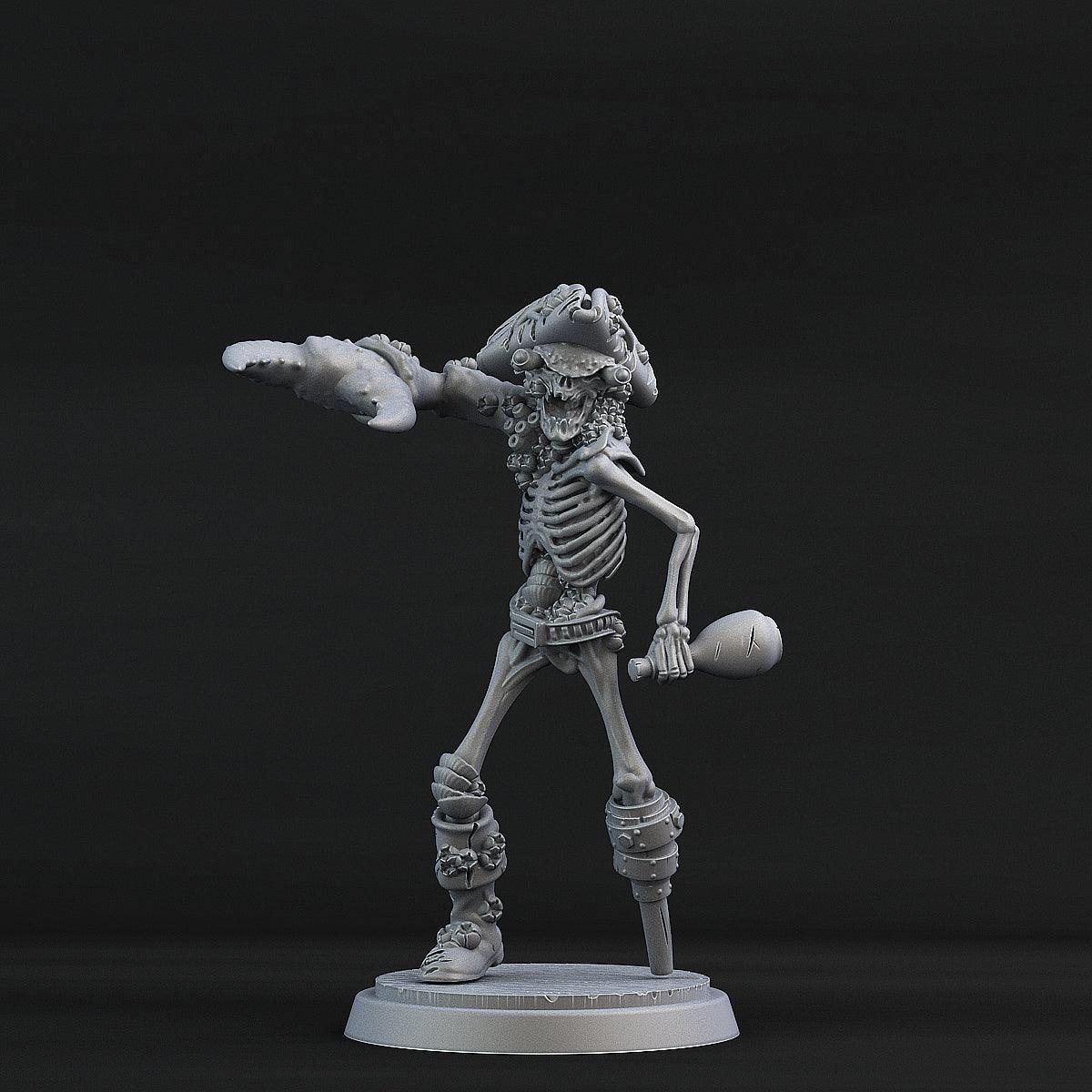3D Printed Print Your Monsters Crab Pirate Set 28mm - 32mm D&D Wargaming - 3D Printing Boss 