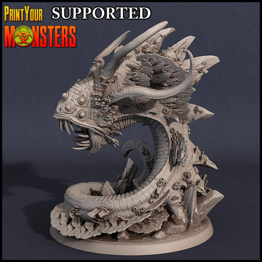 3D Printed Print Your Monsters Dire Anglerfish Sanctum Protector Dark Water Sanctum 28mm - 32mm D&D Wargaming - 3D Printing Boss 