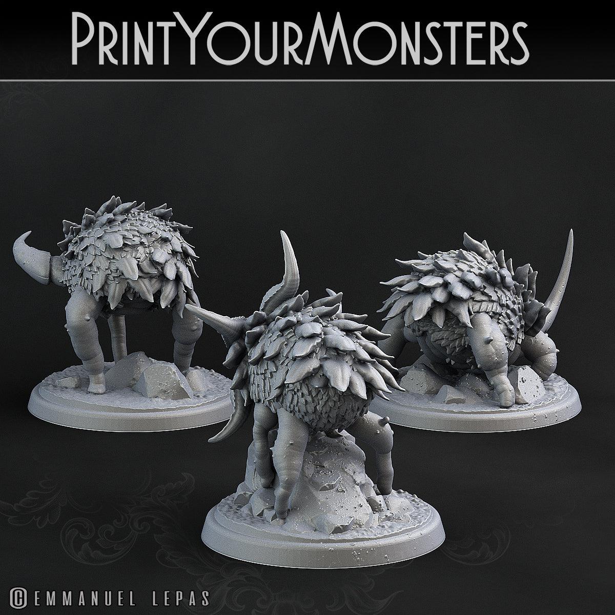 3D Printed Print Your Monsters Dragonfruits Carniflora Jungle Predators 28mm - 32mm D&D Wargaming - 3D Printing Boss 