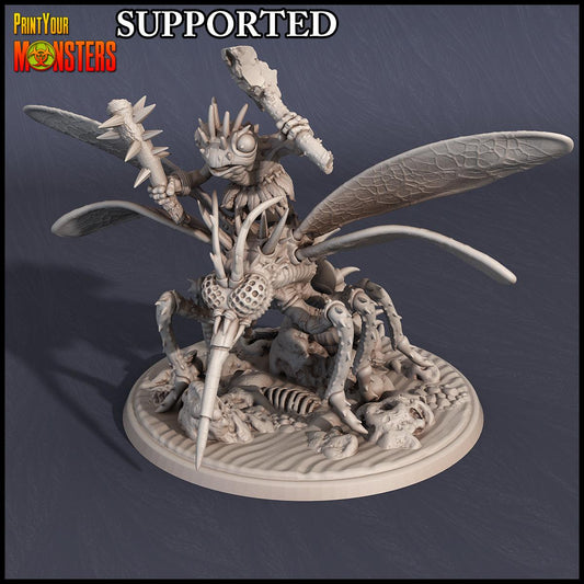 3D Printed Print Your Monsters Frog Champion Swamp Invasion 28mm - 32mm D&D Wargaming - 3D Printing Boss 