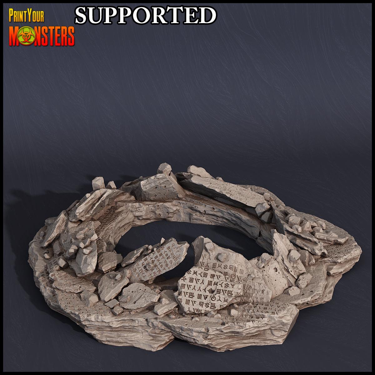 3D Printed Print Your Monsters Giant Chaos Beast Chaos Creature Pack  28mm - 32mm D&D Wargaming - 3D Printing Boss 