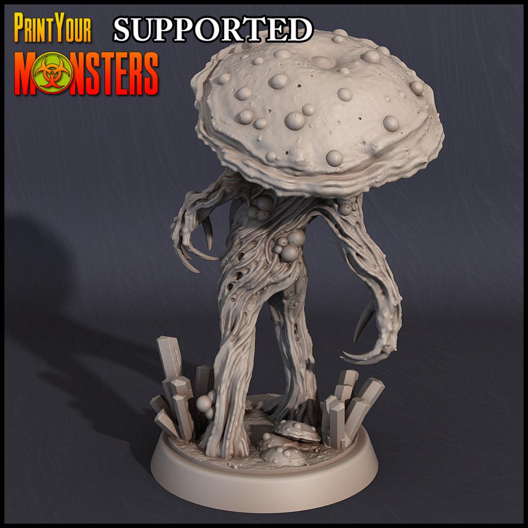 3D Printed Print Your Monsters Grotto Fungi Warriors Nightmare Grotto Fungi 28mm - 32mm D&D Wargaming - 3D Printing Boss 
