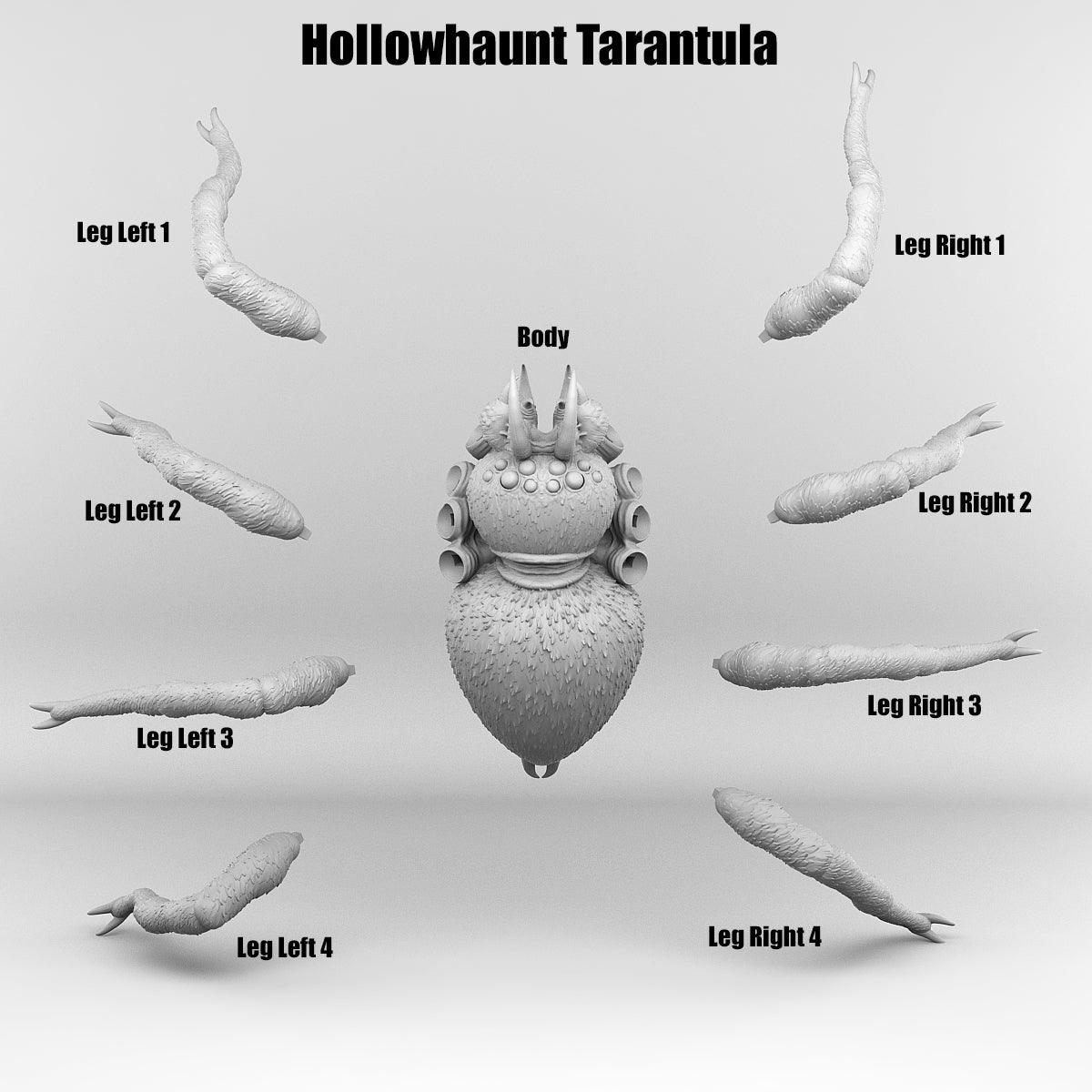 3D Printed Print Your Monsters Hollowhaunt Tarantula Spider 28mm - 32mm D&D Wargaming - 3D Printing Boss 
