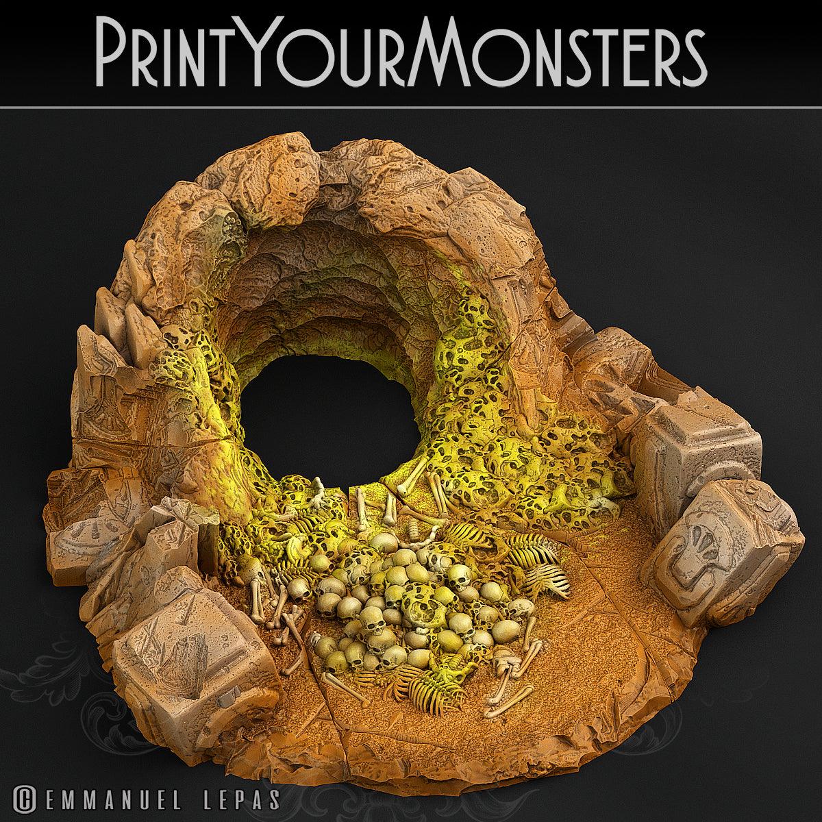3D Printed Print Your Monsters Hollowhaunt Tarantula Spider 28mm - 32mm D&D Wargaming - 3D Printing Boss 