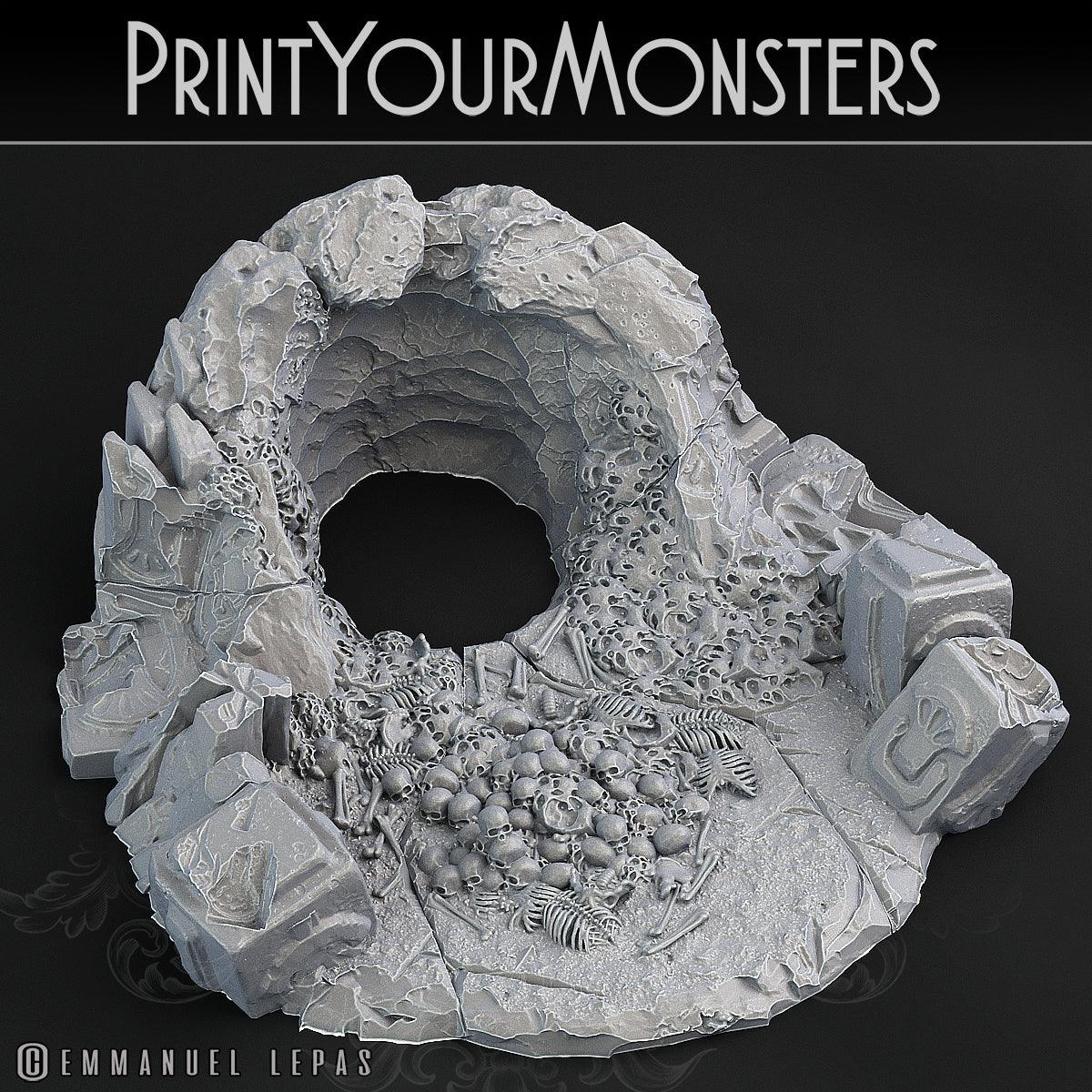 3D Printed Print Your Monsters Hollowhaunt Tarantula Spider 28mm - 32mm D&D Wargaming - 3D Printing Boss 
