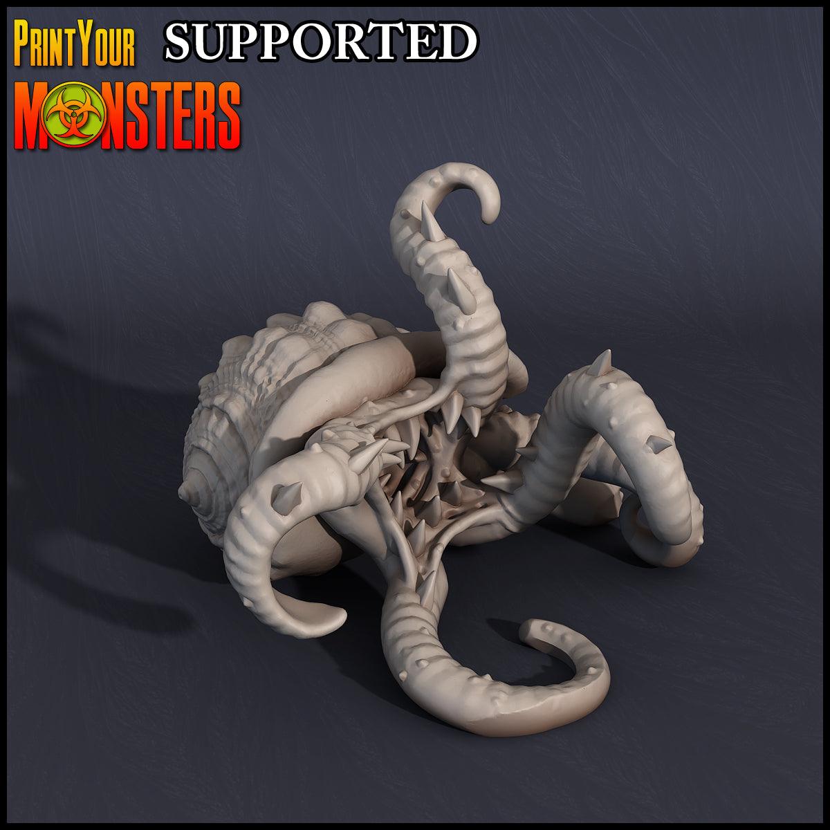 3D Printed Print Your Monsters Kraken Hatchling Dark Water Sanctum 28mm - 32mm D&D Wargaming - 3D Printing Boss 