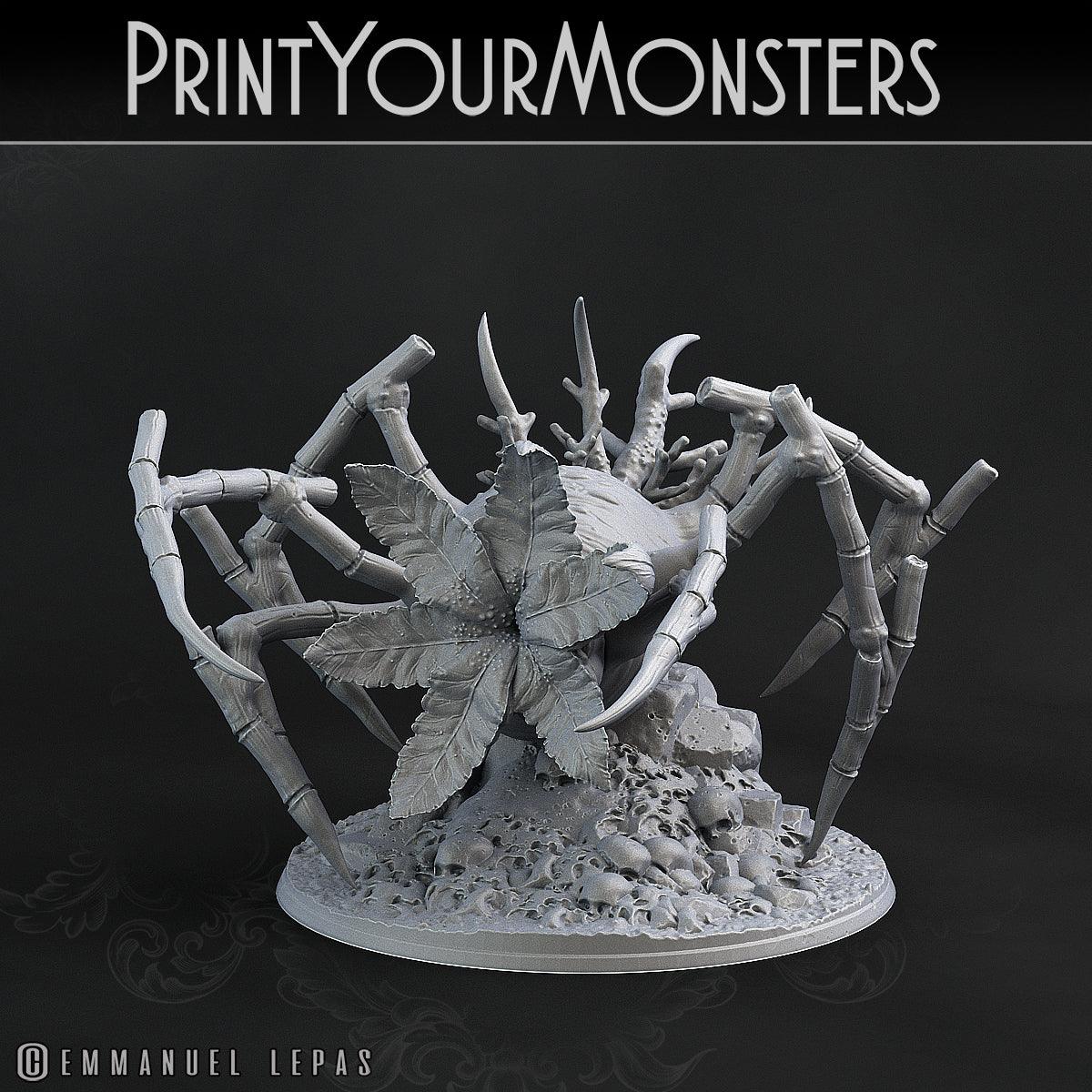 3D Printed Print Your Monsters Leaftongue Tarantulas Carniflora Jungle Predators 28mm - 32mm D&D Wargaming - 3D Printing Boss 