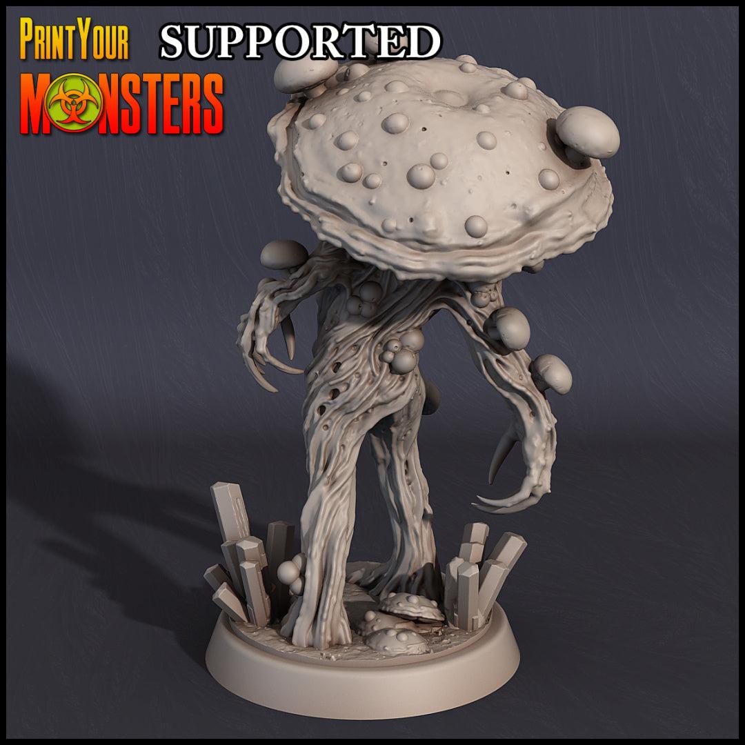 3D Printed Print Your Monsters Nightmare Fungi Nightmare Grotto Fungi 28mm - 32mm D&D Wargaming - 3D Printing Boss 