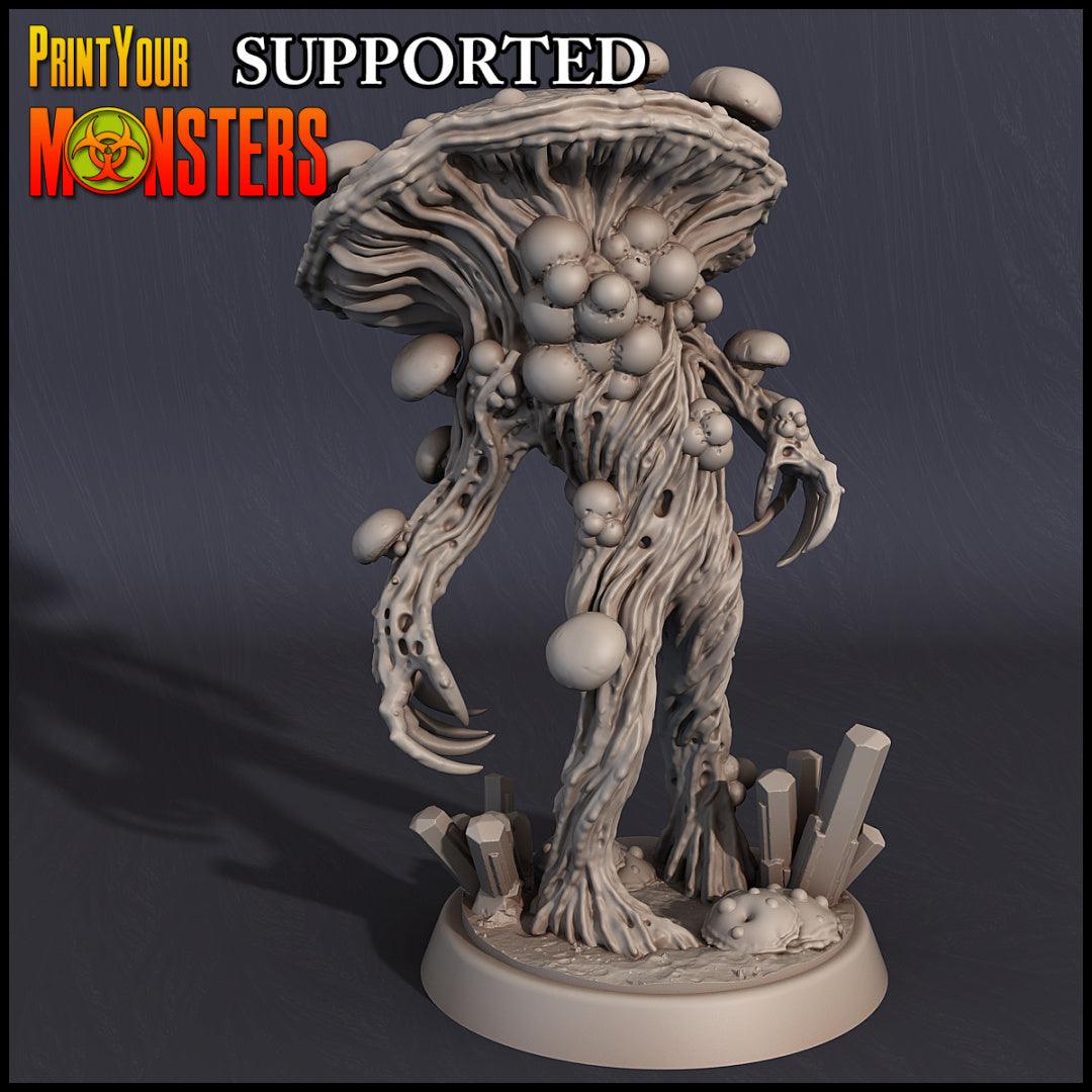 3D Printed Print Your Monsters Nightmare Fungi Nightmare Grotto Fungi 28mm - 32mm D&D Wargaming - 3D Printing Boss 