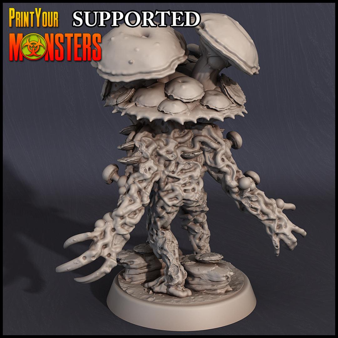 3D Printed Print Your Monsters Nightmare Fungi Nightmare Grotto Fungi 28mm - 32mm D&D Wargaming - 3D Printing Boss 