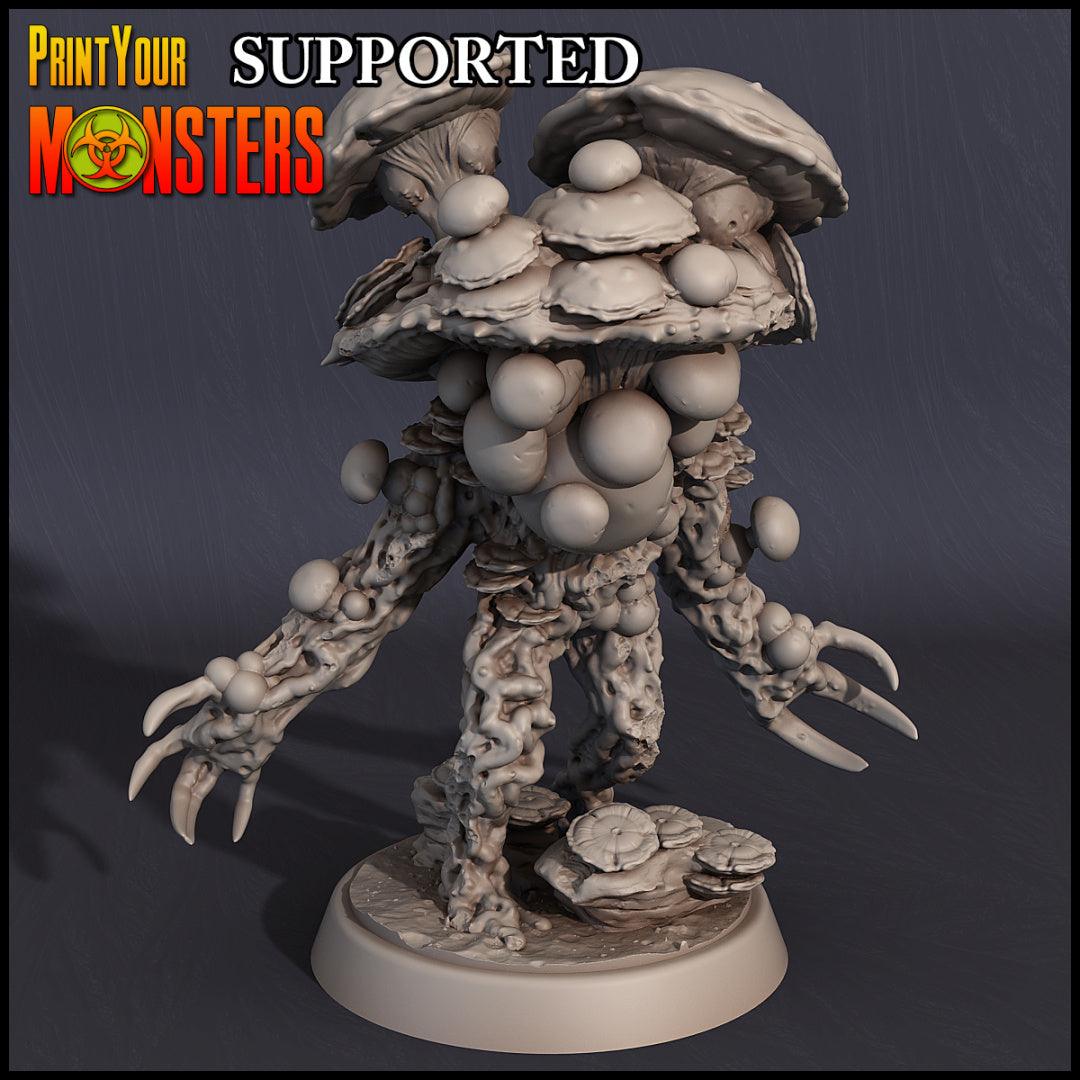 3D Printed Print Your Monsters Nightmare Fungi Nightmare Grotto Fungi 28mm - 32mm D&D Wargaming - 3D Printing Boss 