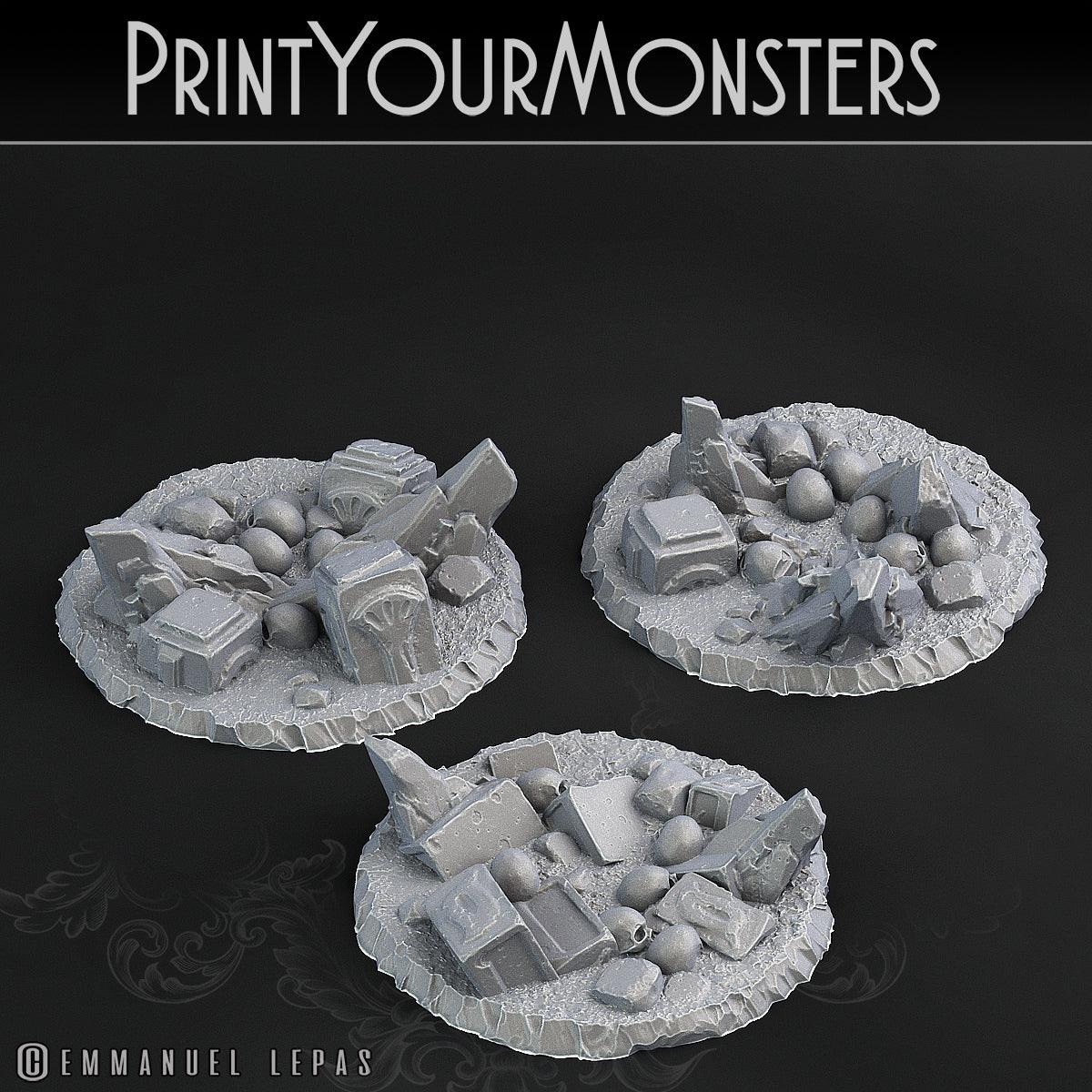 3D Printed Print Your Monsters Skullcap Hermit Spiders 28mm - 32mm D&D Wargaming - 3D Printing Boss 