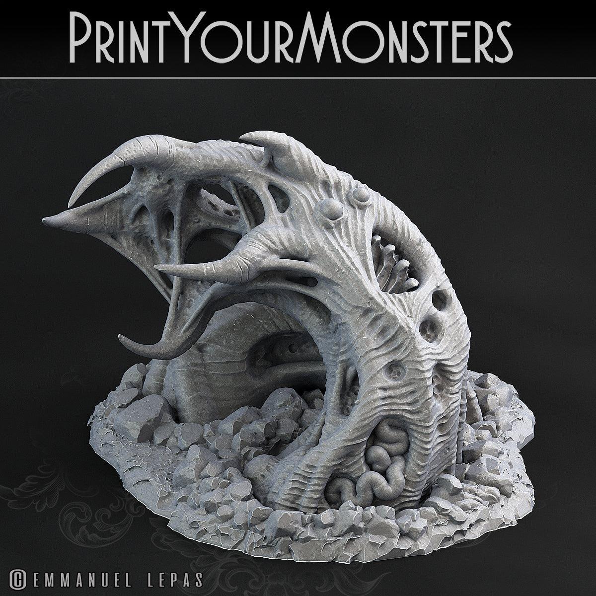 3D Printed Print Your Monsters Zombie Worm Total Worms 2 Set 28mm - 32mm D&D Wargaming - 3D Printing Boss 