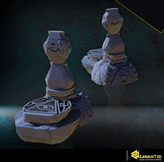 3D Printed SAWANT3D Altar of Neptune 28 32mm Ragnarok d&d - 3D Printing Boss 