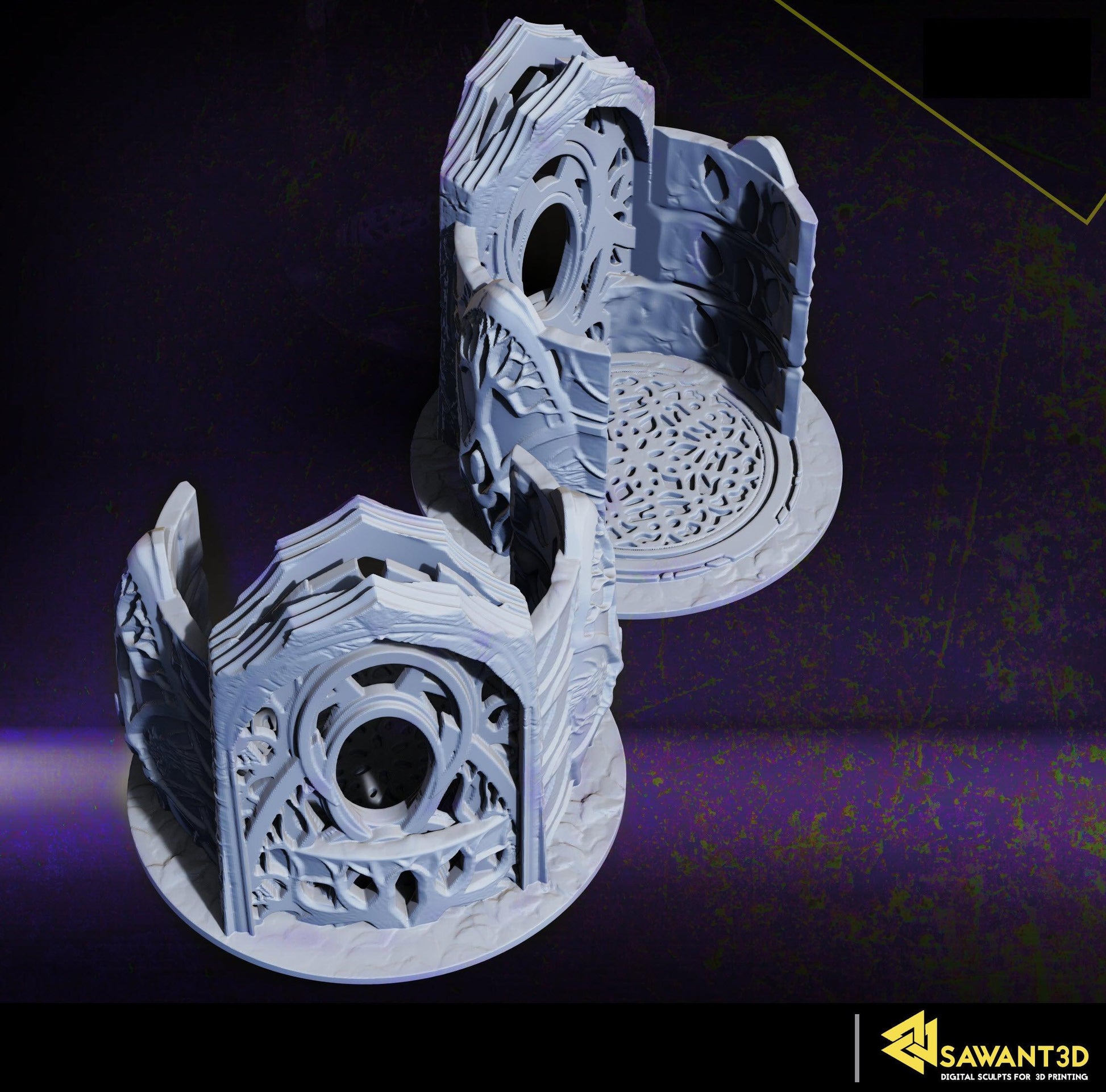 3D Printed SAWANT3D Wood Elf Archer Position 28 32mm Ragnarok d&d - 3D Printing Boss 