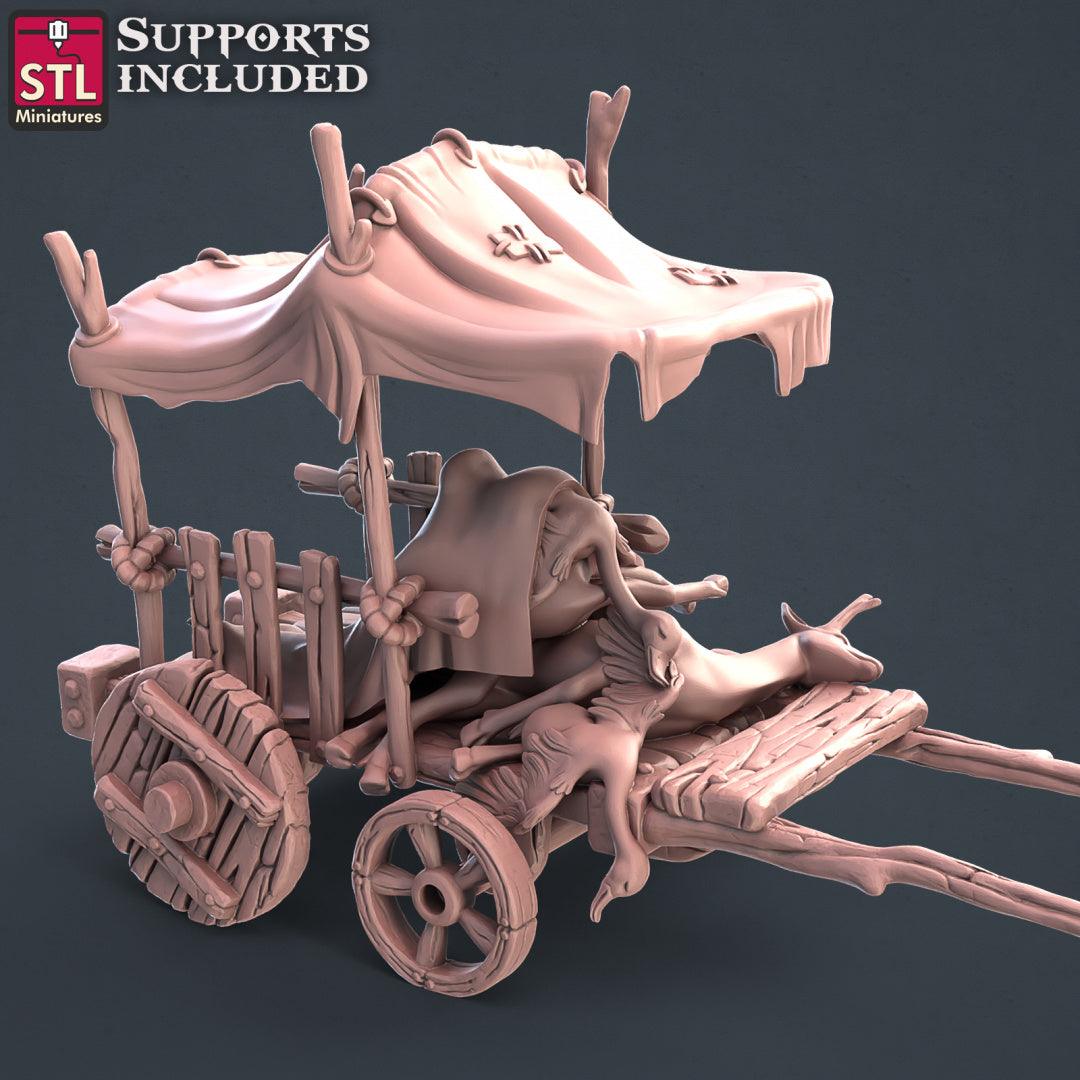 3D Printed STL Miniatures Butcher Set 28mm - 32mm War Gaming D&D - 3D Printing Boss 