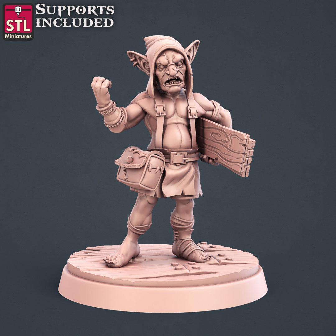 3D Printed STL Miniatures Carpenter Set 28mm - 32mm War Gaming D&D - 3D Printing Boss 