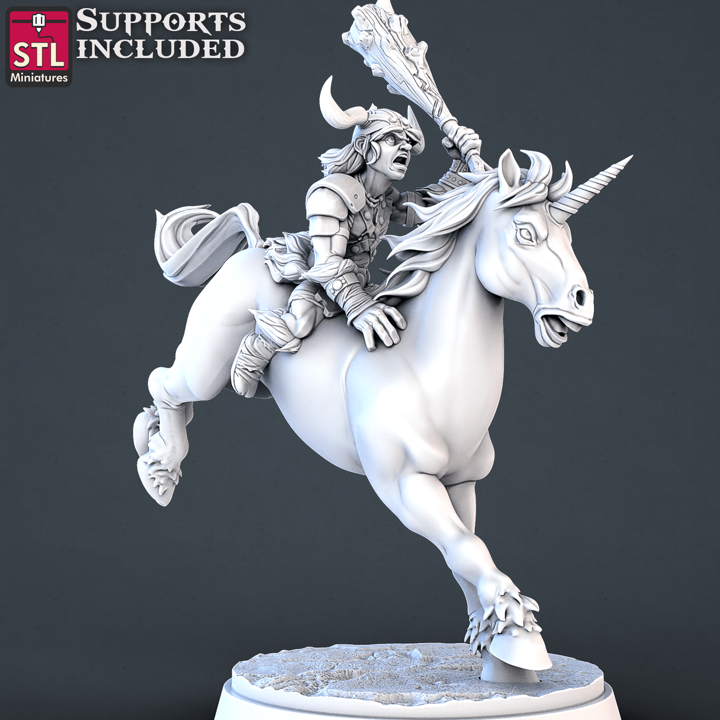 3D Printed STL Miniatures DnD Tribute Set 28mm - 32mm War Gaming D&D - 3D Printing Boss 