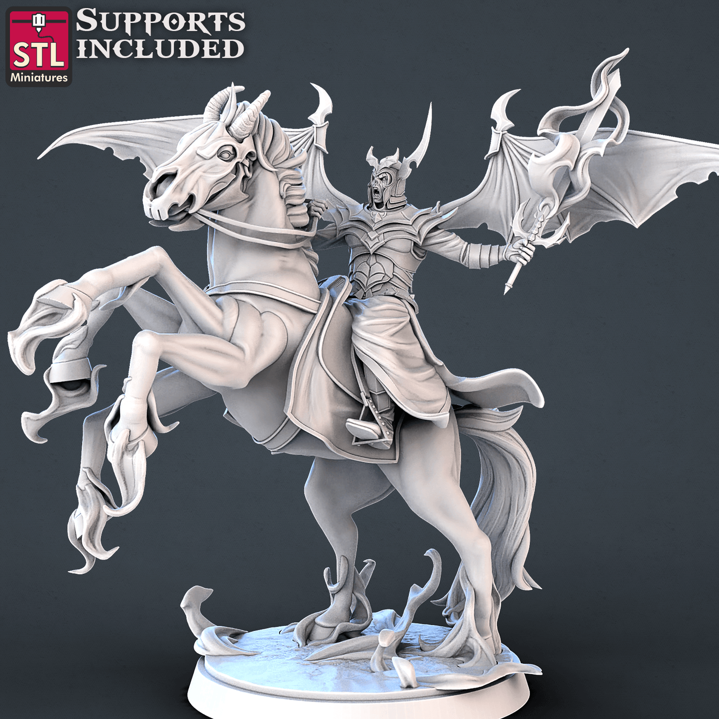 3D Printed STL Miniatures DnD Tribute Set 28mm - 32mm War Gaming D&D - 3D Printing Boss 